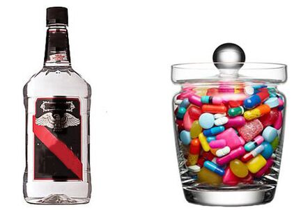 alkohol czy antybiotyki